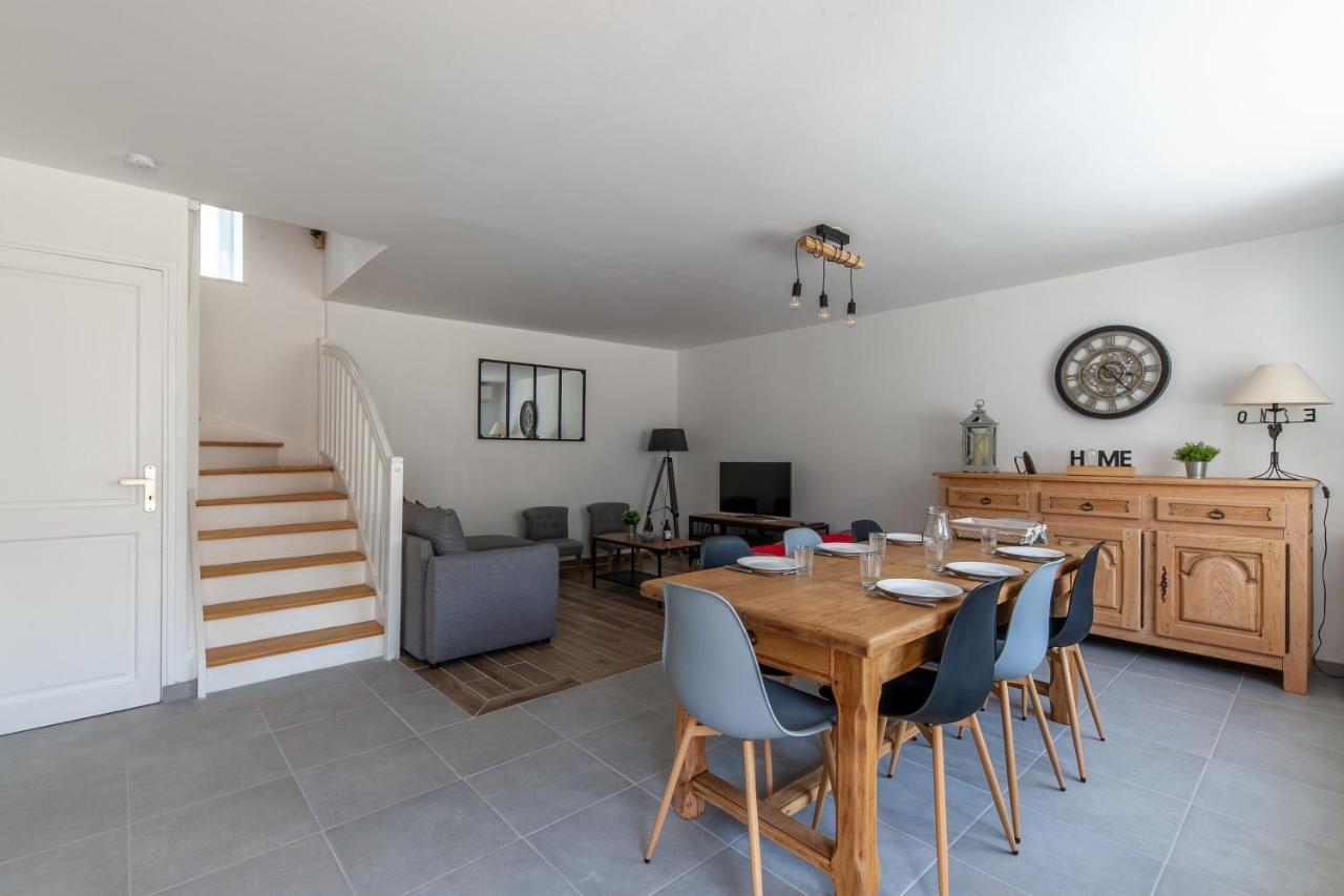 Gite Du Tilleul - Maison Climatisee Pour 8 Voyageurs Houesville Buitenkant foto