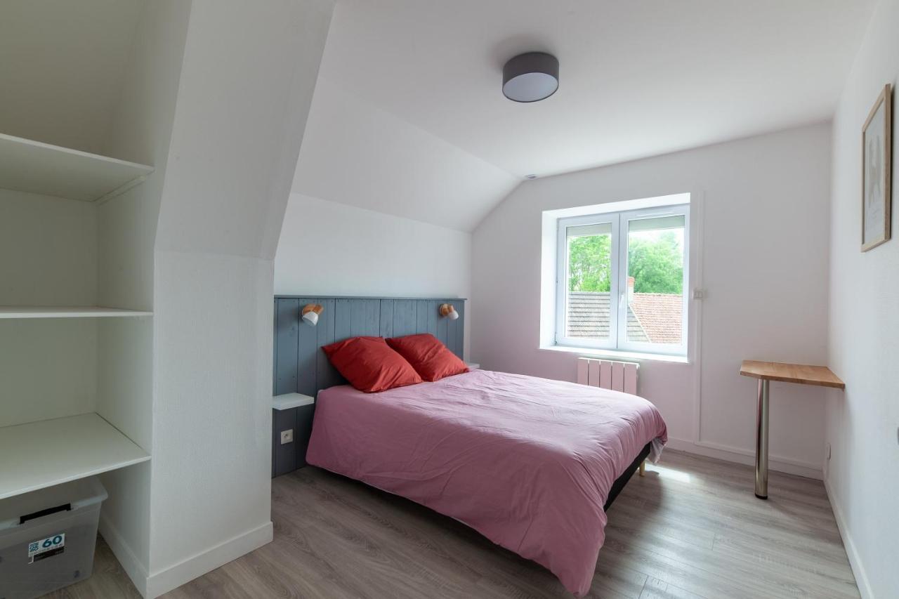 Gite Du Tilleul - Maison Climatisee Pour 8 Voyageurs Houesville Buitenkant foto