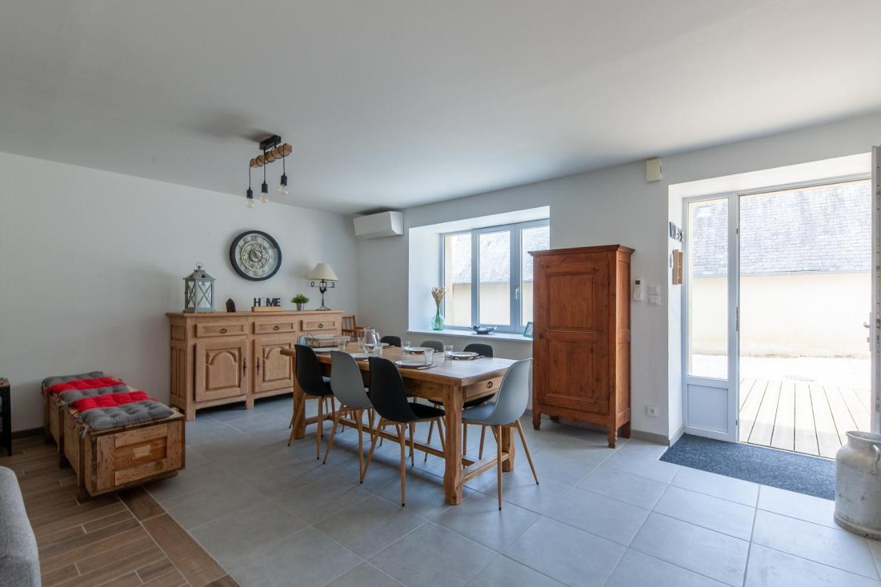 Gite Du Tilleul - Maison Climatisee Pour 8 Voyageurs Houesville Buitenkant foto