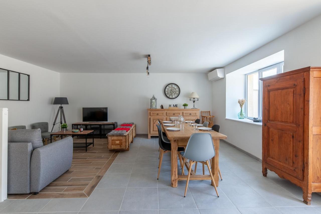 Gite Du Tilleul - Maison Climatisee Pour 8 Voyageurs Houesville Buitenkant foto
